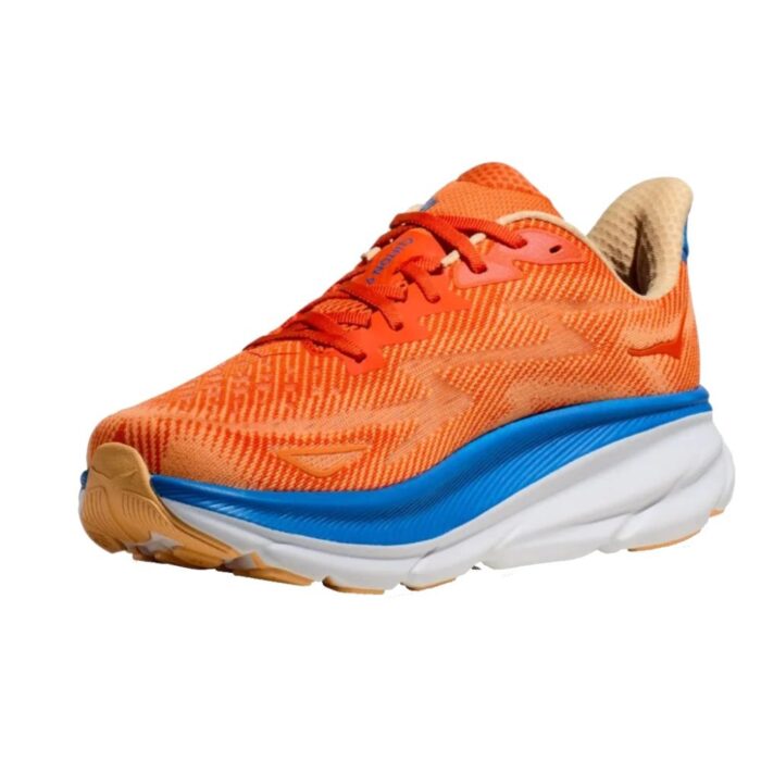 PACK ZAPATILLAS DEPORTIVAS Clifton 9 – Black / All Aboard + Clifton 9 – Vibrant Orange / Impala