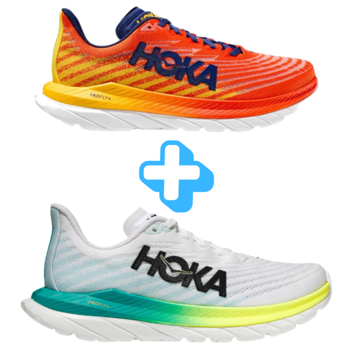 PACK ZAPATILLAS DEPORTIVAS Mach 5 – White / Blue Glass + Mach 5 – Flame / Dandelion